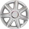 Albrecht Auto-Zubehör ALBRECHT automotive 39093 Copricerchi Samoa Nylon Lux 13 pollici, 1 Set da 4 Pezzi