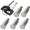 HWBZDPZQD Cinque cilindri di serratura for portiera con 2 chiavi, for Mercedes, for Sprinter, for Vito W638, for LT, qualsiasi porta, codice articolo 6707600205