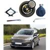 D'ANGELO 1988 Kit Ruotino di Scorta 17 compatibile con Ford C-Max con Cric, Chiave e Sacca