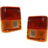 EASYSHOP24H SET 2 Faro Fanale Fanalino Posteriore Sinistro Destro Per Pajero da 1983 a 1990 Gruppo Ottico Luce Stop