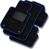 MOTOS Basic Tappetini auto Velours per auto destinato a Audi A4 B6 2000-2006 - Basic, Materiale, Blu tappetino auto - Provate un nuovo comfort di guida con un set di tappetini in velluto