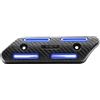 ARUPMN Scudo Termico Protezione termica per scarico adatta per Yamaha YZ 125 250 250F 450F 250X WR 250R 450R 2016-2019 Antiscottatura Marmitta Moto(Blue)