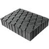 Wood Company Italy Kit 4 pz TAMPONI in Gomma H 40 mm. per Ponte Sollevatore. Dimensioni 160x120x40 mm. Tampone in Vera Gomma, appoggi Gomma, Supporti Vera Gomma.