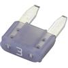 HELLA Fusibile - Fusibile a spina piatta mini - 3A - lilla - Quantità: 5 | 8JS 728 596-881
