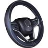 tushijie Coprivolante per Jeep Compass 2020 2021 2022 2023 2024 2025 Antiscivolo e Traspirante Hobby per Volante Auto Design Sportivo e Protettivo