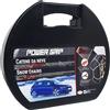 POWER GRIP Catene da Neve da 9mm Omologate TÜV GS Onorm Gruppo 140 Compatibile con Varie Misure di Pneumatici Lega di Acciaio Montaggio Facile con Tensore Auto-bloccante