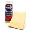 Ma-Fra 3X Mafra, Extra Dry, Panno Scamosciato Sintetico, per Carrozzeria e Vetri Esterni dell'Auto, con Elevata Assorbenza e Resistenza all'Usura, non Lascia Aloni, Dimensioni 43x32cm
