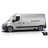 FINAO AUTOPARTS® - 2 copripannello posteriore sinistro (1 piccolo e 1 grande) e 1 luce notturna laterale per Renault Master 3, Opel Movano III e Nissan NV400