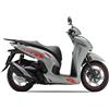Generico Kit adesivi Compatibili con h onda SH 350 decal grafica completa carene laterali scegli colore -KIT A- Cod. 2067 (032 Rosso)