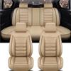 NYSQOFMB Coprisedile Auto Per Mercedes Per Benz Tutti I Modelli Di Auto GLA CLA CLS GLC GLE GLK GLS CLK SLC SL ML GL Coprisedile Universale Copertura Sedile(Beige 5)
