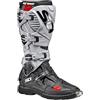 SIDI Crossfire 42 - Stivali da Moto Unisex , Multicolore (Nero / Cenere), 43 EU