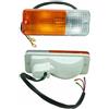 GENERICO SX+DX COPPIA FANALE ANTERIORE PER SUZUKI SJ410 SJ413 SAMURAI SANTANA FANALINO BIANCO
