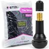 STIX 100 valvole in gomma a scatto TR413 EPDM valvole per auto