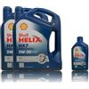 Shell Helix Professional HX7 AV 5W-30 2x5+1x1 Liter