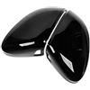 MKGKACVCPT Coppia Calotte Specchio Per VW Per Golf 8 VIII MK8 2021 Copri Specchietti Retrovisori Per Auto ABS Nero Lucido/Aspetto Carbonio(With Side Assist-2)