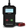 KONNWEI KW590 OBD2 Scanner scanner diagnostico universale OBD II per auto, lettore di codici di guasto del motore con sensore O2 e test monitor a bordo (nero)