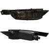 AVNVNCNO Fanalino Posteriore L/R Paraurti Posteriore Riflettente Riflettore Luce Coda Lampada Nebbia Affumicato Scuro Per Ford Per Fiesta WT Mk7 2008-2016 Per C-MAX 2010-2015 Fanali Posteriori