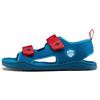 Affenzahn Sandalo Vegano Airy con Chiusura in Strappo Antiscivolo Flessibili Ventilate Leggere per L'Estate, Taglie 21-32 Rinoceronte - Turchese, 24