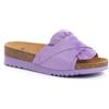 SCHOLL PRINCY MICROFIBRA VIOLET CIABATTA DONNA (VIOLET, Sistema Taglie Calzature EU, Adulto, Donna, Numero, Media, 40)