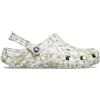 Crocs,Unisex Adulto,Classic Confetti Clog,Nero/Bianco,42-43