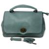 Emila Borsa borchie donna nera a mano borchiata da lavoro ufficio tipo bag messenger postina grande capiente con tracolla porta documenti shopping shopper ecopelle Nero-Nero
