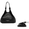 Gianni CHIARINI Borsa Donna Dua mini con tracolla nera