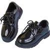 JokeLomple Scarpe Eleganti da Ragazzo, Classiche, comode, con Punta a Coda di Rondine, con Lacci, Eleganti, per la Scuola, Il Matrimonio, Le Feste, Abbigliamento Casual