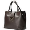 Bottega Carele Borsa Donna a mano in vera pelle BC145 (Testa di moro)