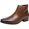 Generico Stivali Corti Donna Bassi, Stivali Invernali Donna Morbidi Eleganti, Boots Comoda Tronchetti Antivento Stivali Texani Donna Tacco Basso, Stivaletti Donna Motociclista