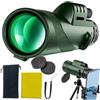 Generisch Telescopio monoculare 60X80 Zoom monoculare per adulti, campo visivo: 98m-1000 m, telescopio monoculare impermeabile per birdwatching, viaggi, caccia, concerti, sport all'aperto
