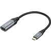 Equip 133492 Cavo E Adattatore Video 0,15 M Usb TipO-C Hdmi Nero, Grigio