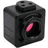 BINGNU Obiettivo zoom, obiettivo varifocale, 5MP CMOS USB Monoculare Binoculare Microscopio Trinoculare Fotocamera Oculare Digitale Driver Libero HD Macchina Fotografica Industriale for Microscopio per video