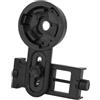 CHICAMPERA Supporto per Telescopio per Smartphone in Plastica Nero | Ampiezza Telefono 55-98mm, per Binoculare e Monoculare, Diametro Esterno 26, 4-46, 4mm Stile Casuale