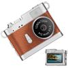 Generic Fotocamera digitale compatta, dispositivo fotografico in stile retrò, luminosità LED regolabile, display a colori IPS da 0,96 pollici, fotocamera leggera per video e foto, appassionati di fotografia e