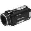Depisuta Videocamera 1080P 30MP, Videocamera Digitale Anti-vibrazione con Zoom Digitale 18X, Messa a Fuoco Automatica, Schermo con Rotazione a 270° da 3,0 Pollici, Visione Notturna (BLACK)