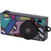YUEHISY Portachiavi con Fotocamera Digitale 2K, Mini Videocamera Tascabile da 12 MP, Videocamera retrò in Miniatura, Piccolo Regalo Carino per Ragazze, Ragazzi e Adolescenti in viaggio. (BLACK)