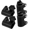 BUGUUYO 4 Pezzi Morsetto Regolabile per Supporto Luci con Rapido per Ring Light e Riflettori Compatibile Studio e Fotografia Outdoor