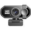 BJdfgE Webcam USB 4K 2K 1080P 30fps Messa a fuoco automatica Altoparlante HiFi Riduzione del rumore Microfono Videocamera for PC for desktop Laptop Video chat(4K)