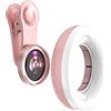 Generic della fotocamera del telefono, lenti Fish Eye iphonne, iphonne, selfie per telefono, telefono fotografico portatile, luce di riempimento macro LED lampada di riempimento