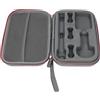 Asixxsix Custodia per il trasporto di videocamere d'azione, borsa protettiva per X4, X3, ONE RS, GO2 e altre videocamere d'azione, borsa da viaggio interna antiurto spessa 3 mm