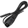 Ejoyous Cavo IEC320 da C14 A C7, Cavo di Alimentazione Resistente Al Calore in PVC, Resistente 10 A 2500 W per Laptop, Monitor, Stampanti, fotocamere.