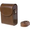 GLBMLMTHZP Borsa fotografica PU. Custodia protettiva in pelle for tracolla adatta for Sony HX60 / HX50. Adatto for Canon. G9X SX700 SX170 S90 S110 S120 G7X G7 Xii. borsa fotografica(Auburn)