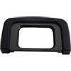 vhbw mirino oculare compatibile con Nikon D3400, D3500, D5000, D3300, D5100, D5200, D3100, D3200 fotocamera, reflex, DSLR oculare - nero