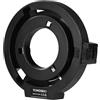 Camnoon Adattatore per attacco Bowens mini YONGNUO su attacco Bowens standard per luci video a LED YONGNUO YN150S/YN150/YN150Li