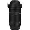 JERXTTON Adesivo per obiettivo fotocamera Tamron 18-400 mm F3.5-6.3 Di II VC HLD adatto per Canon EF-Mount Macro Coat Wraps pellicola protettiva in vinile decalcomania 18 400 (fibra di carbonio nero)