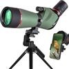 Gosky Cannocchiale per Caccia e tiro al Bersaglio e Bird Watching, con treppiede, Adattatore per Telefono, Borsa per Il Trasporto