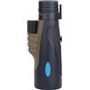 YFDGD 10-30x50 HD Zoom Monoculare Potente Telescopio FMC Bak4 Prisma Binocolo Impermeabile For Il Campeggio Esterno Viaggi Bird Watching Chiaro Immagine(Brown)