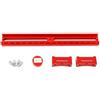 Generico Dovetail Guide, Piastra a coda di rondine Maniglia for telescopio Finder/Base for cannocchiale guida, compatibile for Celestron 8SE C8 C8HD/ C925 C925HD/ C11 C11HD(8SE C8 C8HD Red)