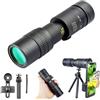 ARMYJY Monoculare con zoom 10-300x, visione notturna in condizioni di scarsa illuminazione, per campeggio e osservazione della (tuta)