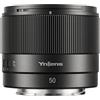 YNLENS Obiettivo mirrorless 50F1.8S DA per Sony E-Mount (nero)